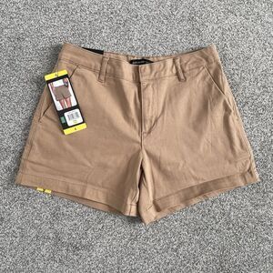Banana Republic Chino Mid Rise 5" Shorts Women’s Brown Size 6 New